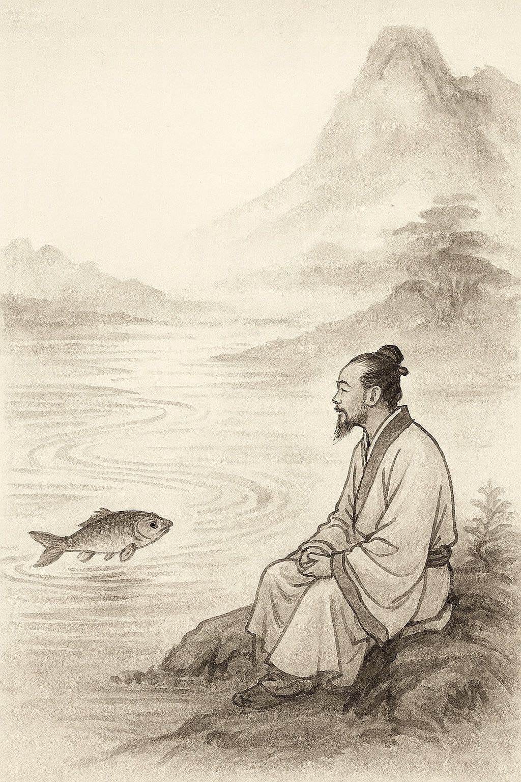 The Fish Forgets Itself In Water, And Man Forgets Himself In The Way